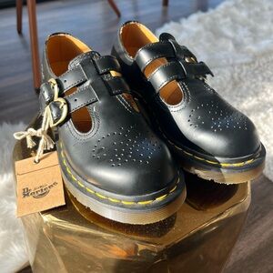 Dr. Martens® Sandals. Black leather. Like New. Size 5.